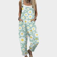Bequeme Bedruckte Latzhose