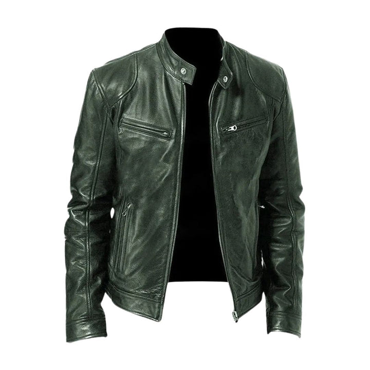 Felix™ | Lässige Lederjacke