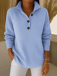 Firenze™ | V-Ausschnitt Polo Pullover