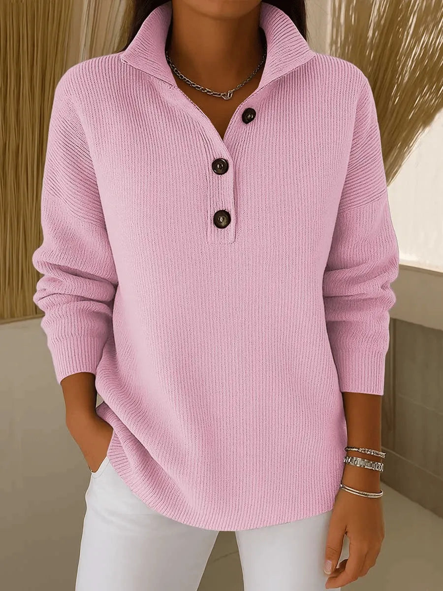 Firenze™ | V-Ausschnitt Polo Pullover
