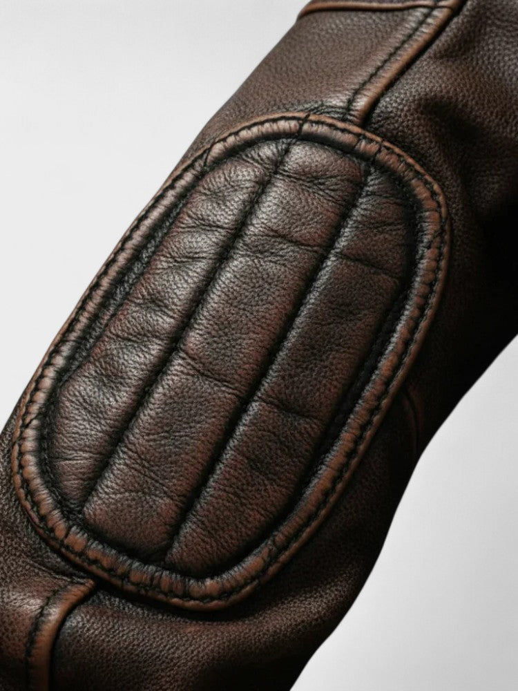 Ted™ | Vintage Abgenutzte Café Racer Jacke