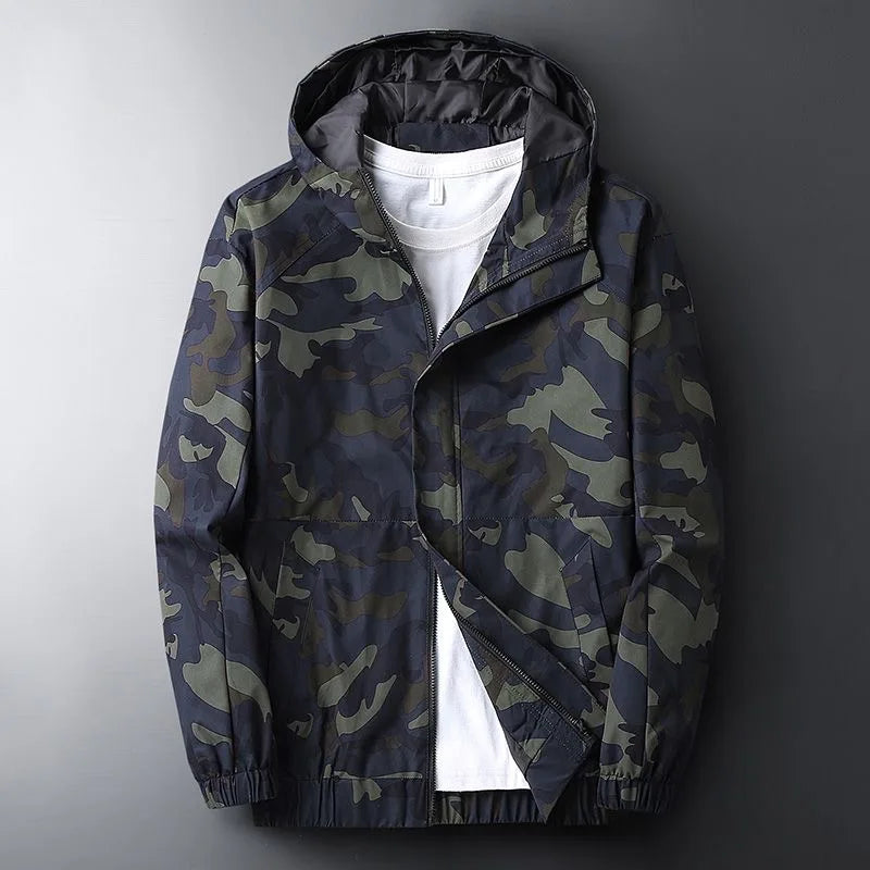 Keith™ | Klassische Camo Kapuzenjacke