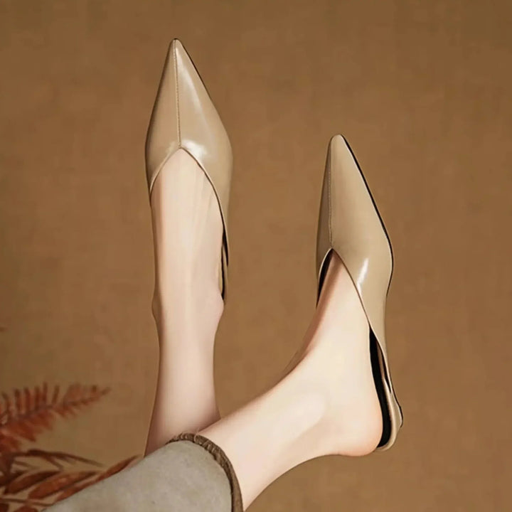 Mule aus Leder Eneva