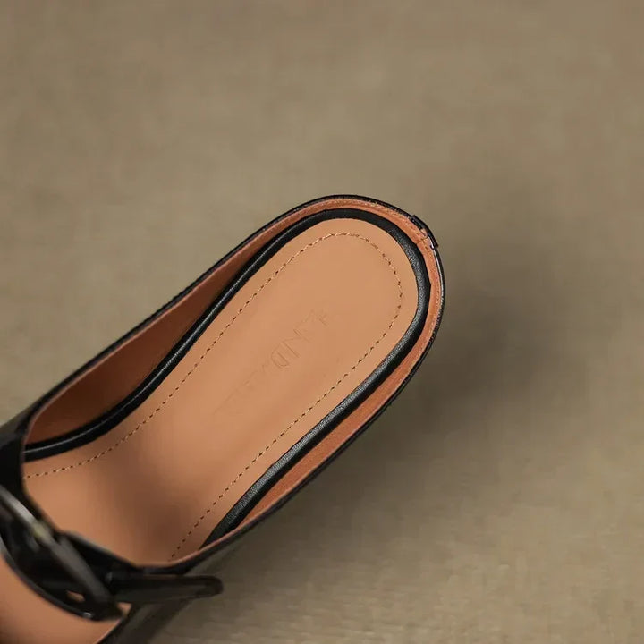 Mule aus echtem Leder Alour