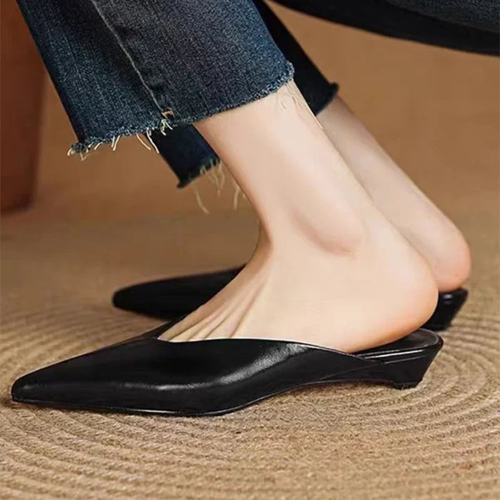 Mule aus Leder Eneva