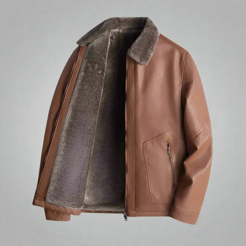 Richard™ | Warme Fleecegefütterte Klassische Jacke