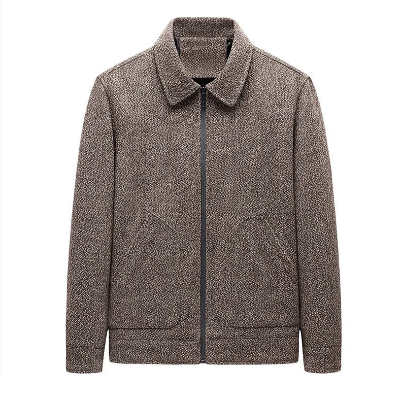 Gregory™ | Warme klassische strukturierte Zip-Jacke
