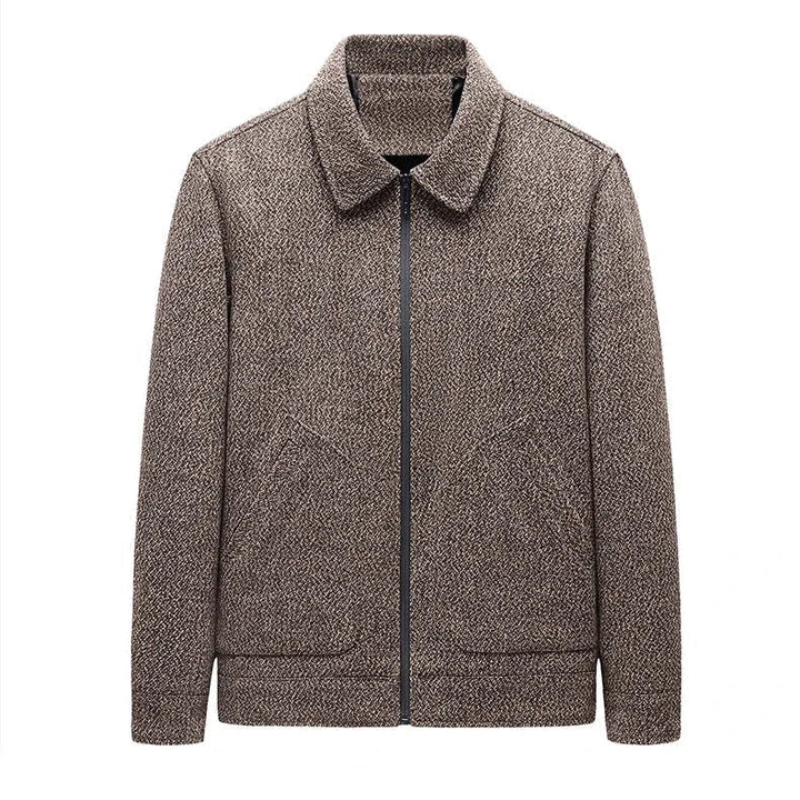 Gregory™ | Warme klassische strukturierte Zip-Jacke