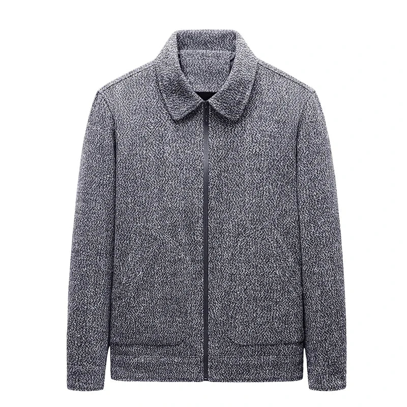 Gregory™ | Warme klassische strukturierte Zip-Jacke