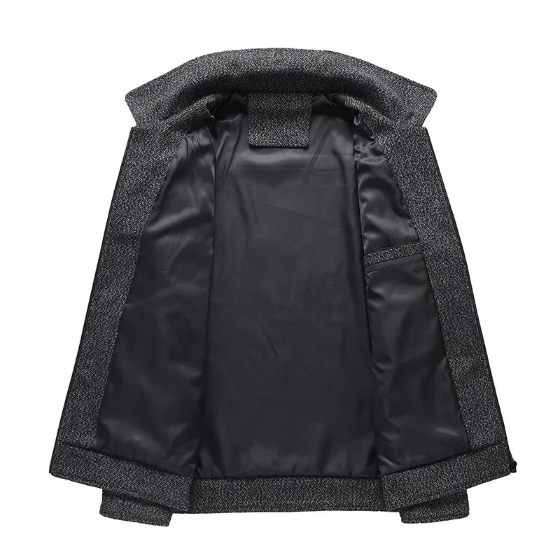 Gregory™ | Warme klassische strukturierte Zip-Jacke