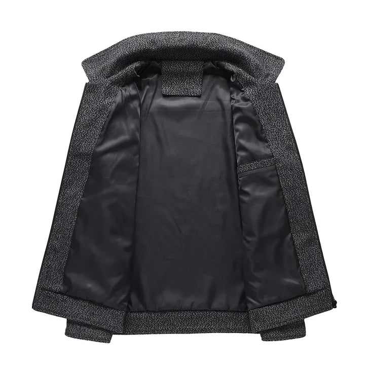 Gregory™ | Warme klassische strukturierte Zip-Jacke