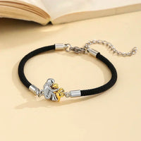 Das Ewige Umarmen — Armband mit Hund Charm