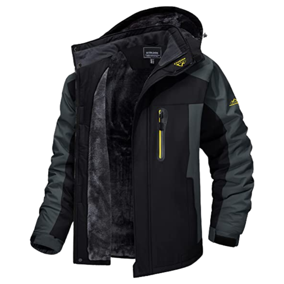 Robert™ | Klassische warme wasserdichte Kapuzenjacke