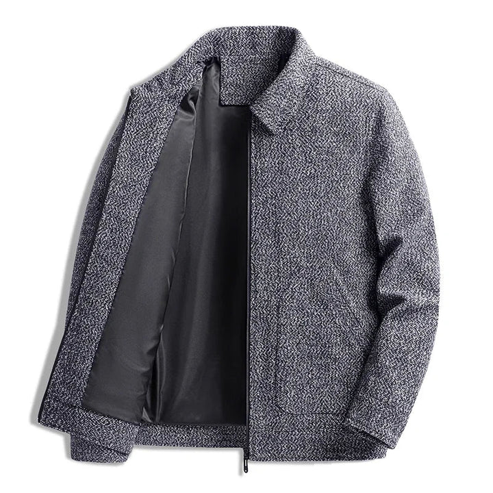 Gregory™ | Warme klassische strukturierte Zip-Jacke