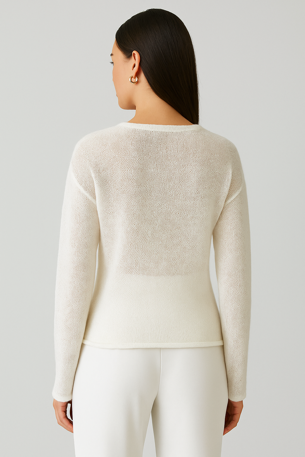 Elodie | Leichter Pullover mit Bootsausschnitt