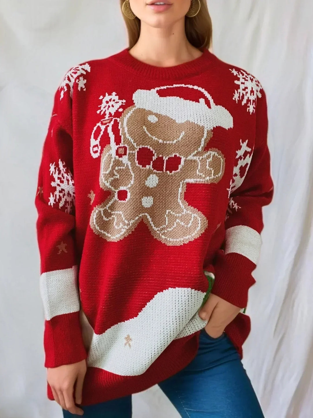 Marlow | Weihnachts-Pullover mit Lebkuchen