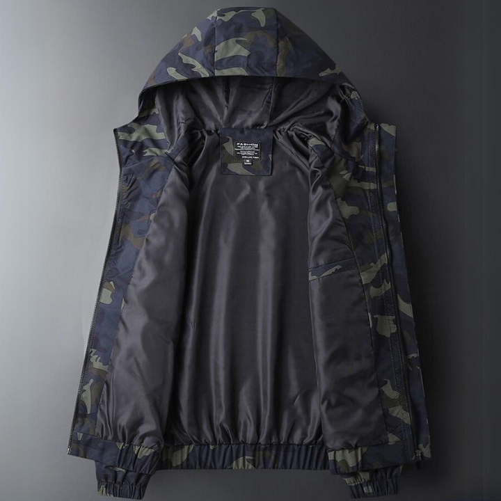 Keith™ | Klassische Camo Kapuzenjacke