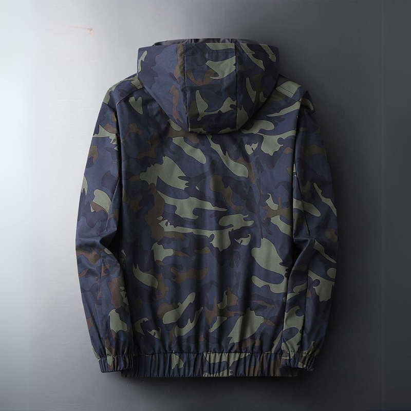 Keith™ | Klassische Camo Kapuzenjacke