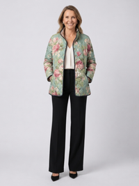 DELACROIX | Gepolsterte Jacke Antikes Rosa Hell