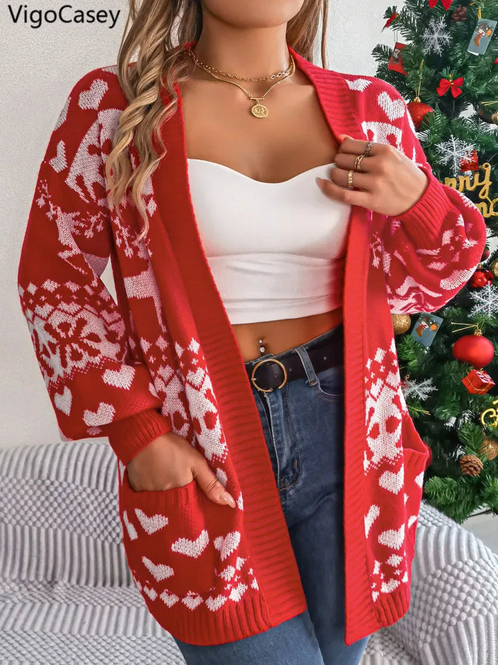 Wynter | Festlicher Weihnachts-Cardigan