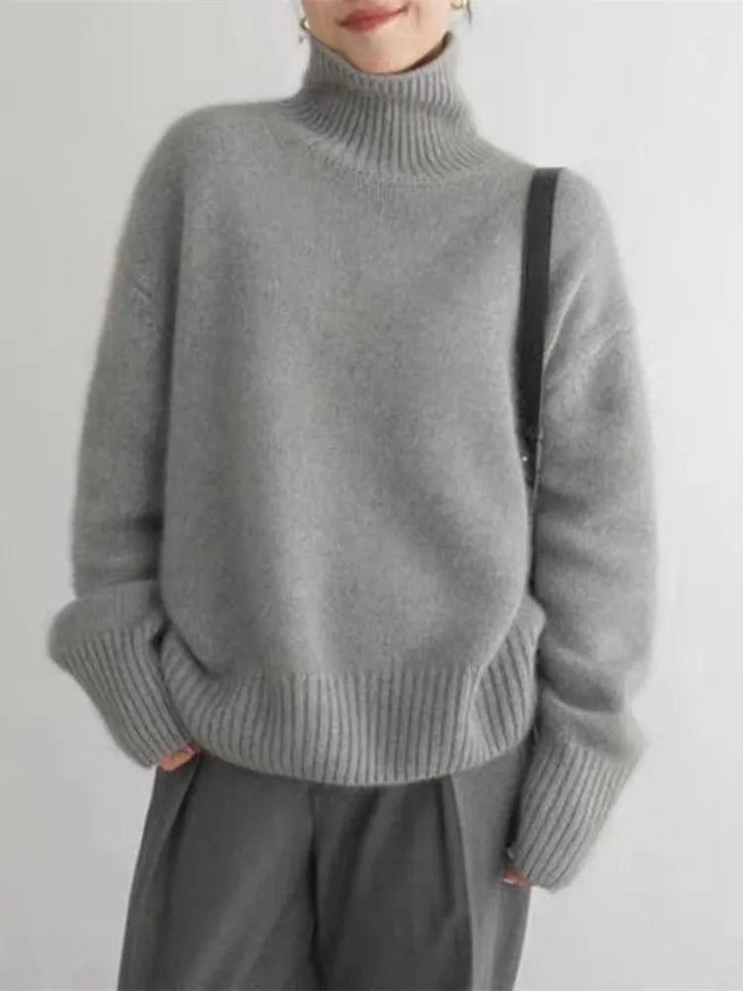 Colette Grace | Relaxed Rollkragenpullover