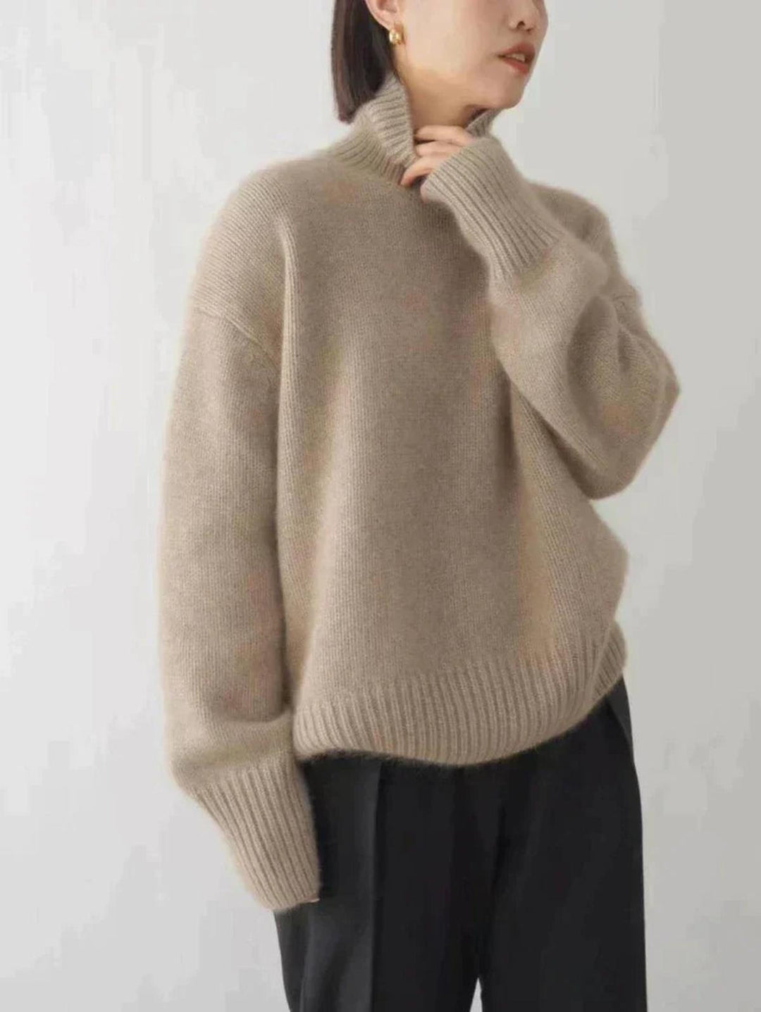 Colette Grace | Relaxed Rollkragenpullover