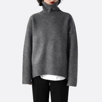 Elowen | Entspanntes Pullover mit Stehkragen