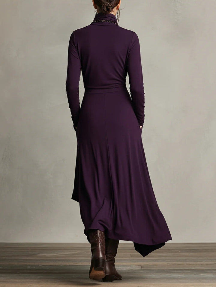 Arielle | Vintage Asymmetrisches Colkleid