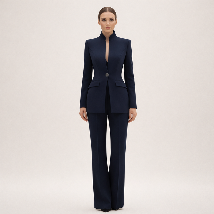 Vessalia | Eleganter Anzug mit weitem Bein