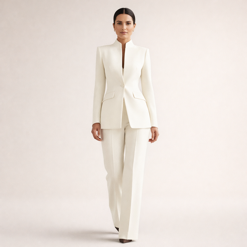 Vessalia | Eleganter Anzug mit weitem Bein