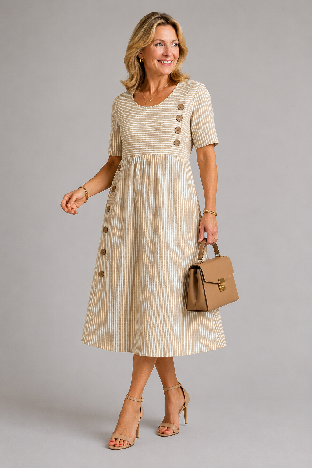 Sofia Gestreifte Kleid