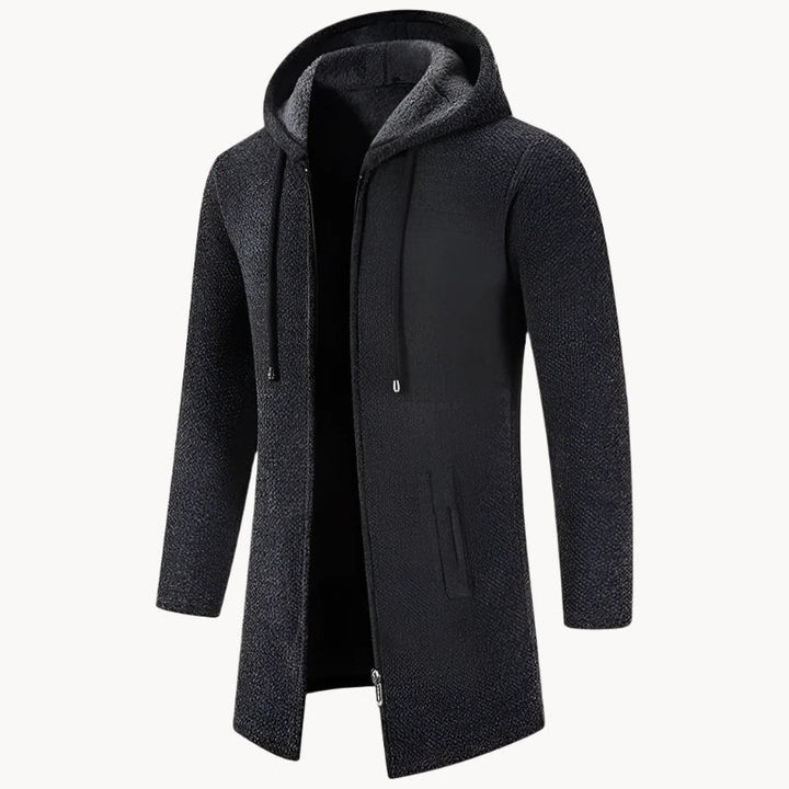 Lawrence™ | Warmer langer Kapuzencardigan
