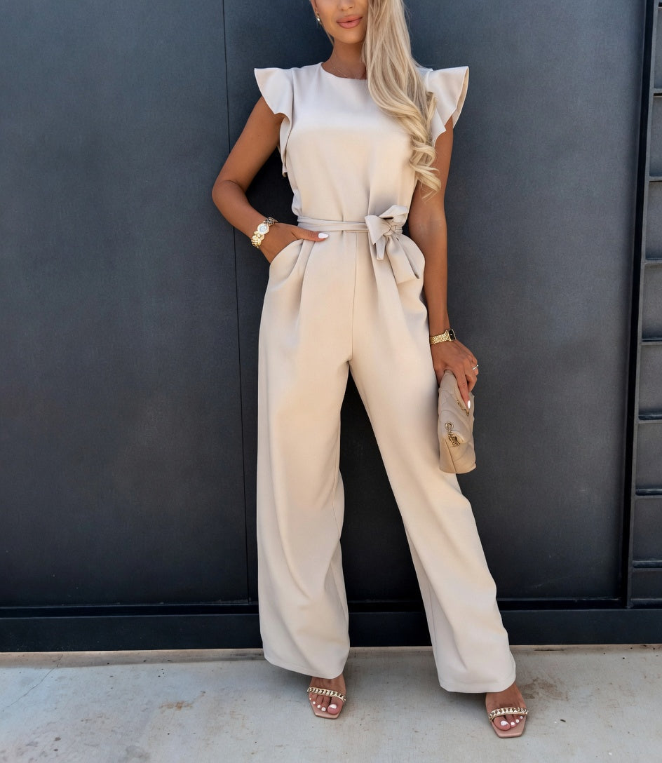 PAKOSŁAWA | Jumpsuit mit Gürtel in der Taille