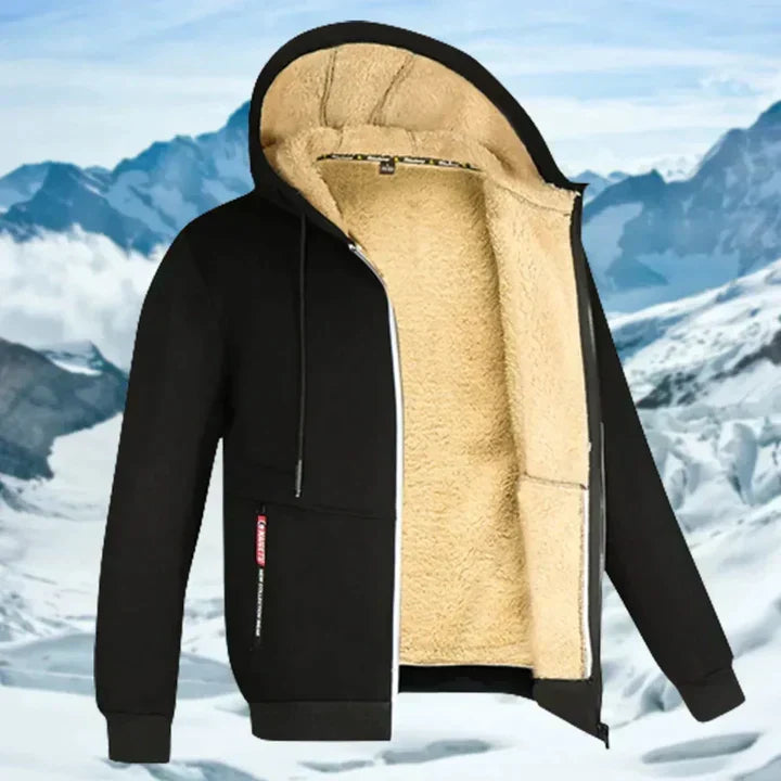 Gilbert™ | Gemütliche Sherpa-Fleece-Hoodie-Jacke