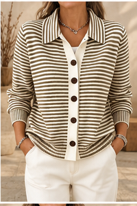 Lesley | Der gestreifte Cardigan