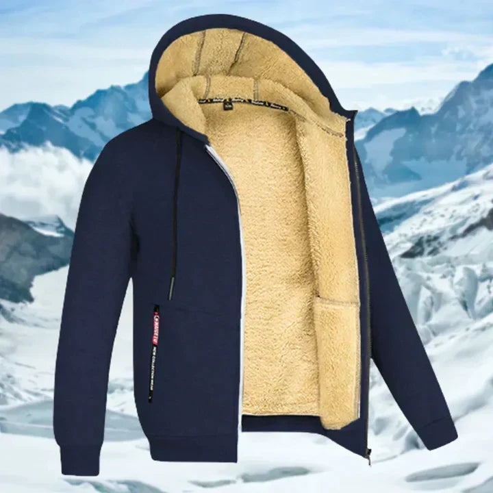 Gilbert™ | Gemütliche Sherpa-Fleece-Hoodie-Jacke