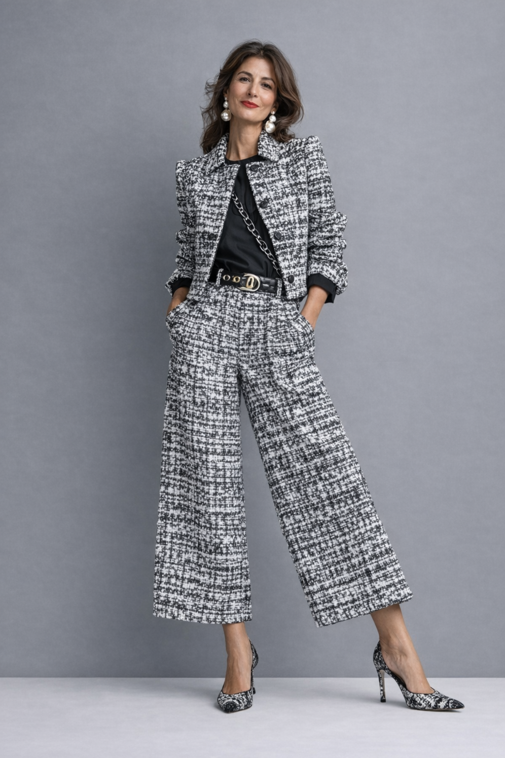 SPYCISŁAWA | Komplett aus Tweed für kalte Tage