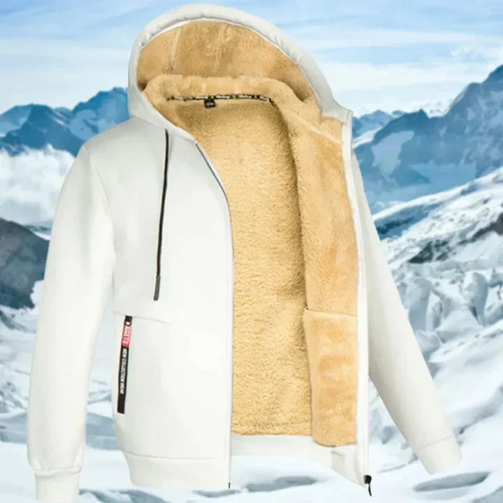Gilbert™ | Gemütliche Sherpa-Fleece-Hoodie-Jacke