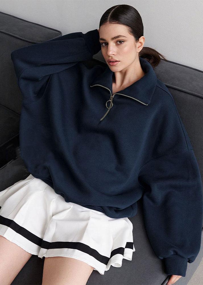 Rhea | Relaxed Half-Zip Pullover