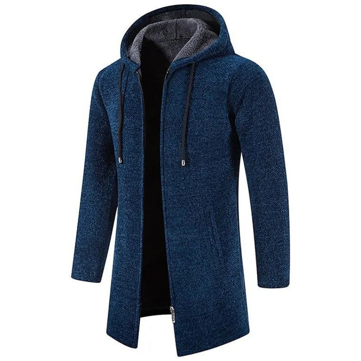Lawrence™ | Warmer langer Kapuzencardigan