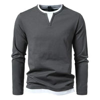 Alwin | Premium Langarmshirt aus gekämmter Baumwolle