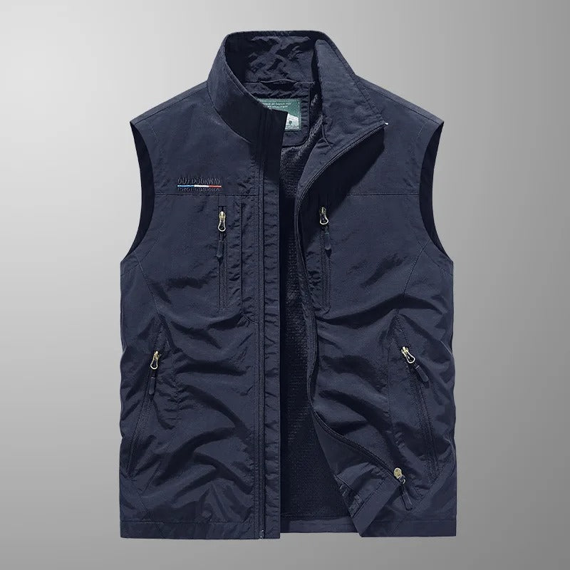 Michael™ | Leichte Mehrfach-Taschen Outdoor-Weste