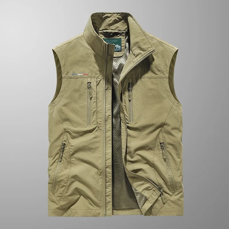 Michael™ | Leichte Mehrfach-Taschen Outdoor-Weste