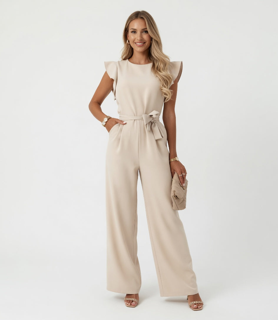PAKOSŁAWA | Jumpsuit mit Gürtel in der Taille