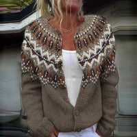 Adeline | Gemütliche Vintage-Strickjacke