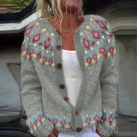 Madeline | Gemütliche Vintage-Strickjacke