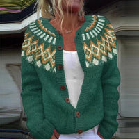 Natalia | Gemütliche Vintage-Strickjacke