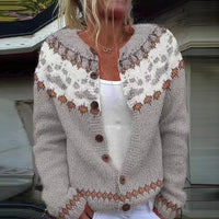 Emery | Gemütliche Vintage-Strickjacke