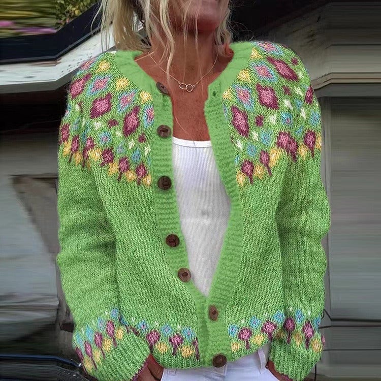 Rubie Gemütliche Vintage-Strickjacke
