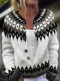 Alexa | Gemütliche Vintage-Strickjacke